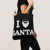 Ik hou van de kerstman tote bag