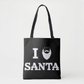 Ik hou van de kerstman tote bag (Voorkant)
