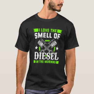 Ik hou van de klei in de nachtelijke auto-liefde t-shirt