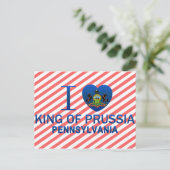 Ik hou van de koning van Pruisen, PA Briefkaart (Staand voorkant)