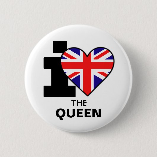 Ik hou van de koningin Button (Voorkant)
