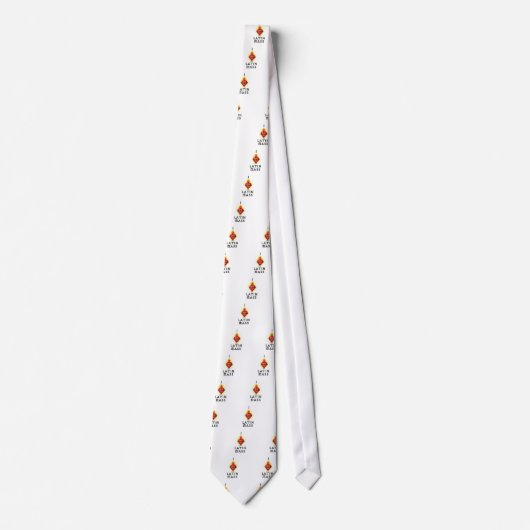 Ik hou van de Latijnse Mass Sacred Heart van Jezus Stropdas (Voorkant)