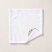 Ik hou van de lenteknoop bad handdoek (Wasdoekje)