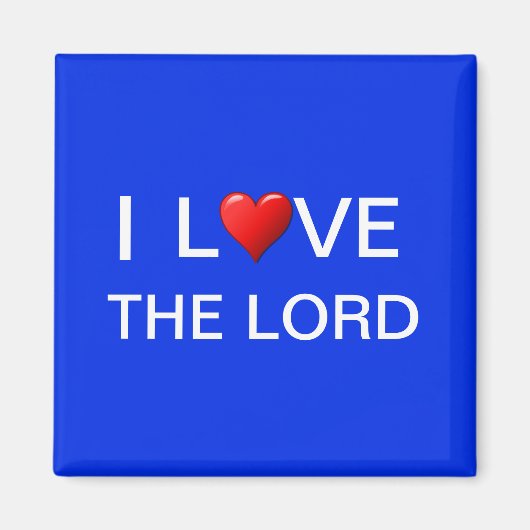 IK HOU VAN DE LORD MAGNEET (Voorkant)