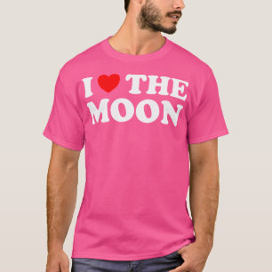 Ik hou van de maan t-shirt