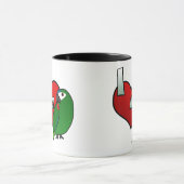 Ik hou van de Macaw van mijn Hahn Mok (Midden)