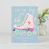 Ik hou van de manier waarop je grappige Valentijns Feestdagenkaart (Staand voorkant)