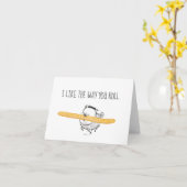 Ik hou van de manier waarop je rolt kaart (Gele Bloem)