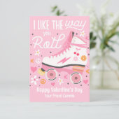 Ik hou van de manier waarop je Valentijn Classroom Kaart (Staand voorkant)