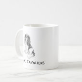Ik hou van de Mok van Cavaliers (Voorkant links)