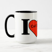 Ik hou van de Mok van de Hamfests. (Links)