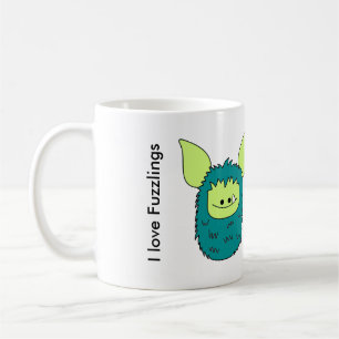 Ik hou van de mok van Fuzzlings - Groene Verstuivi