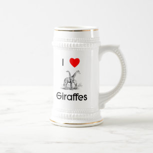 Ik hou van de Mok van giraffes