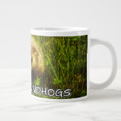 Ik hou van de mok van grondhogs (Rechts)