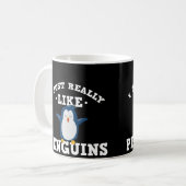 Ik hou van de Mok van Pinguïns Quote (Voorkant links)