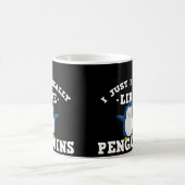Ik hou van de Mok van Pinguïns Quote (Center)