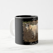 Ik hou van de mok van pygmese geiten (Voorkant links)