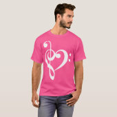 Ik hou van de muziek t-shirt (Voorkant volledig)