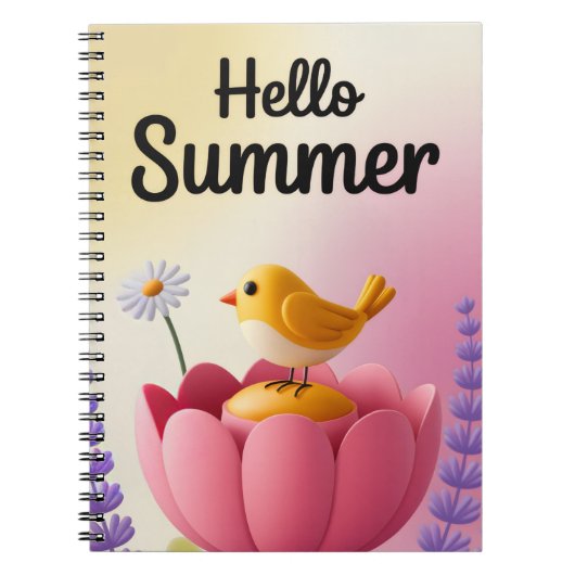 Ik hou van de natuur notitieboek (Voorkant)
