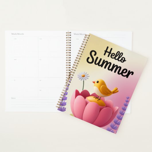 Ik hou van de natuur planner (Display)