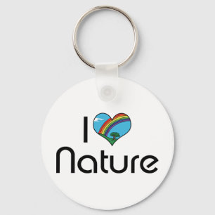Ik Hou Van De Natuur Sleutelhanger