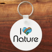 Ik Hou Van De Natuur Sleutelhanger (Voorkant)