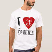 Ik hou van de noten t-shirt (Voorkant)