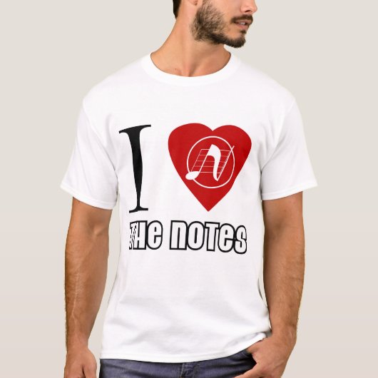 Ik hou van de noten t-shirt (Voorkant)
