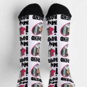 Ik hou van de persoonlijke foto van mijn vriend sokken (Top)