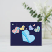 Ik hou van de pijlers van het briefkaart van de is (Staand voorkant)