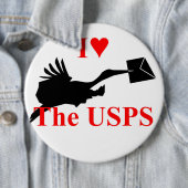 Ik hou van de Post Kantoor Button (In situ)