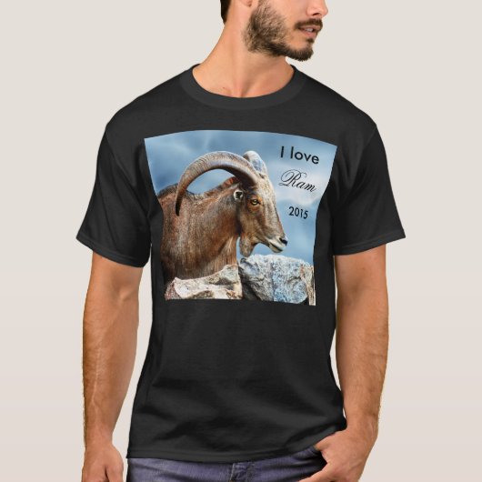 Ik hou van de Ram T-shirt (Voorkant)