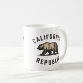 Ik hou van de Republiek Californië Koffiemok (Voorkant rechts)