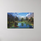 Ik hou van de Rocky Mountain Stretched Canvas Prin Afdruk (Voorkant)