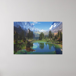 Ik hou van de Rocky Mountains Canvas Prints