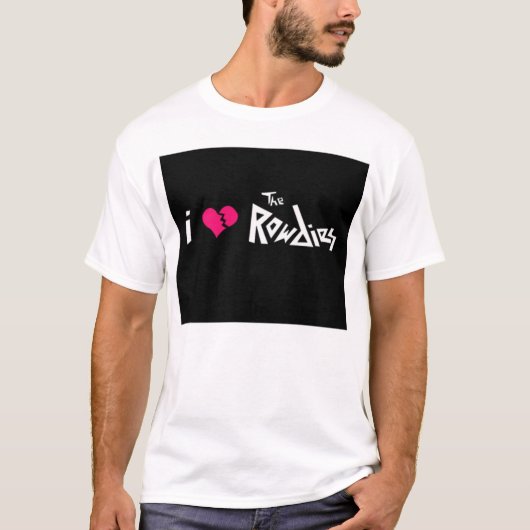 Ik hou van de Rowdies T-shirt (Voorkant)