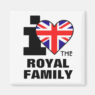 Ik hou van de Royal Family Magnet