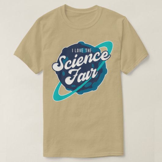 Ik hou van de Science Fair v1 T-shirt (Design voorkant)