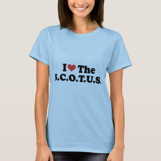 IK HOU VAN DE SCOTUS - .png T-shirt (Voorkant)