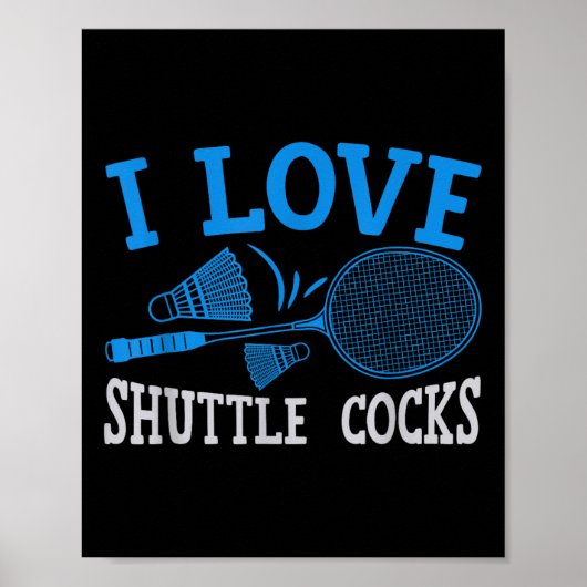 Ik hou van de shuttle S Poster (Voorkant)