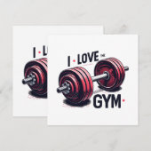 Ik hou van de sportschool (Voorkant / Achterkant)