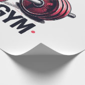 Ik hou van de sportschool cadeaupapier (Hoek)