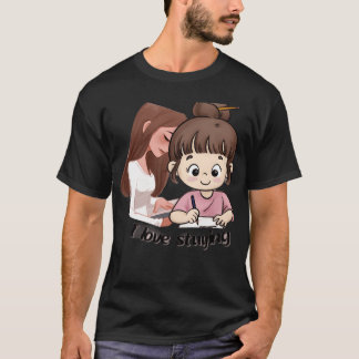 Ik hou van de studerende jongen t-shirt