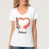 Ik hou van de T-shirts van mijn echtgenoot, vrouwe (Voorkant)