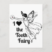 Ik hou van de tandenfee! briefkaart (Voorkant)