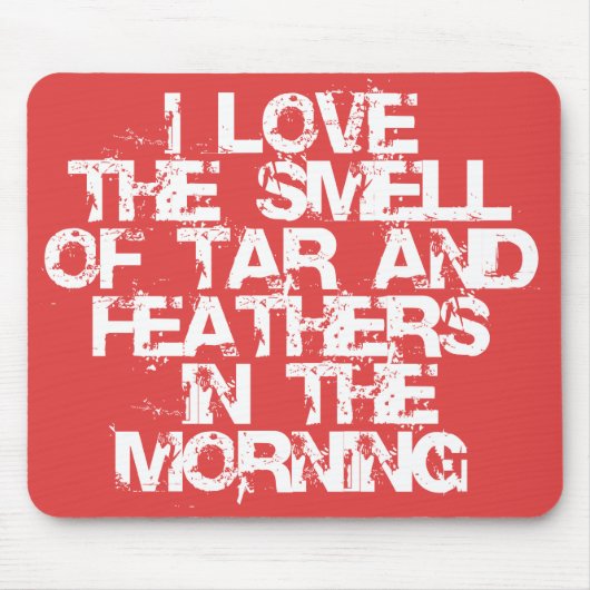 Ik hou van de Tar- en Veathers in de ochtend! Muismat (Voorkant)