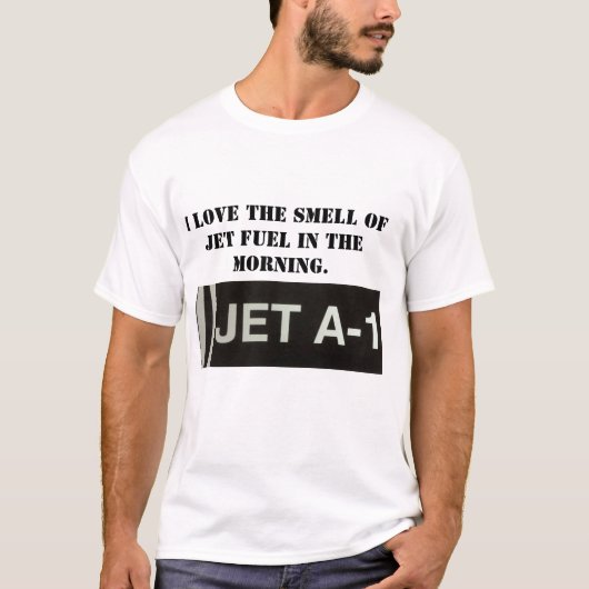 Ik hou van de Tjirt van Jet Fuel T-shirt (Voorkant)