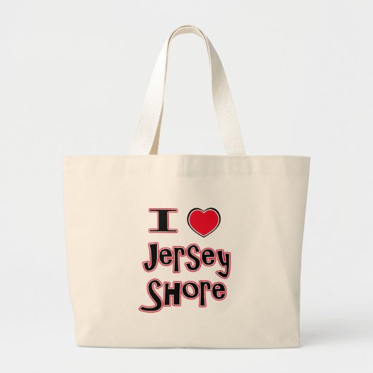 Ik hou van de trut. grote tote bag (Voorkant)