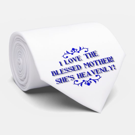 Ik hou van de Verdwenen Moeder! Ze is hemel! Stropdas (Opgerold)