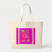 Ik hou van de Verenigde Staten: samen sterker Grote Tote Bag (Voorkant)